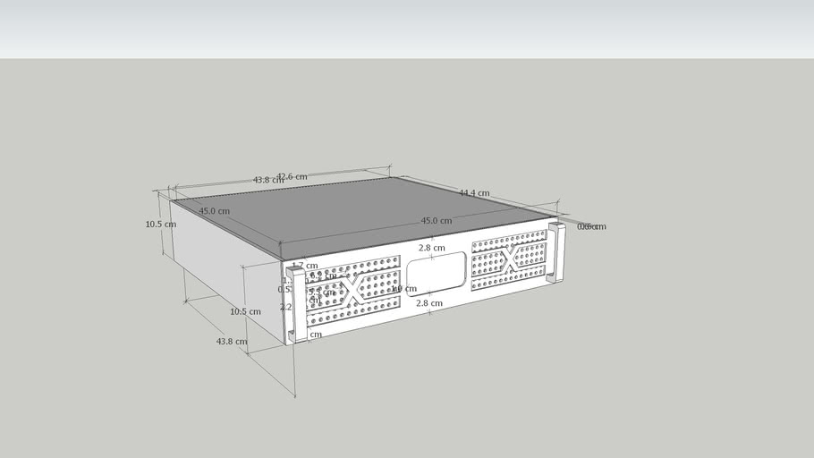 Desain Box Amplifier Dari Kayu. BOX POWER AMPLIFIER N7000