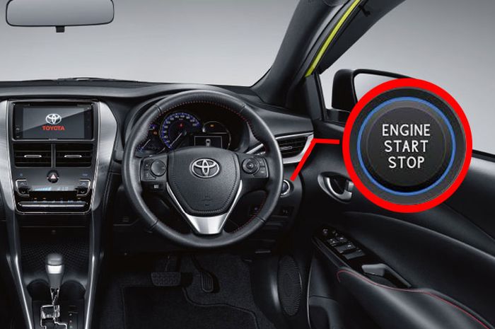 Cara Mematikan Mesin Mobil Engine Start. Toyota Yaris TRD Sudah Ada Fitur Engine Start/Stop Button, Begini Cara Pengoperasiannya