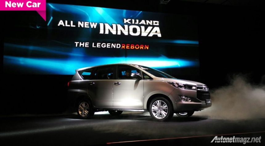 Innova Reborn 2016 Type V. Toyota All New Kijang Innova 2016 Diluncurkan Dengan Harga Rp.282 - 423,8 Juta