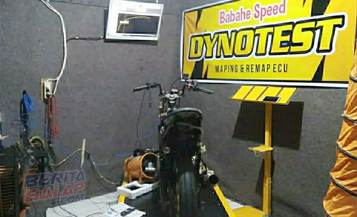 Biaya Dyno Test Motor. Babahe Racing Semarang Sediakan Dyno Test Buat Umum, Biaya 150 Ribu Per-Jam