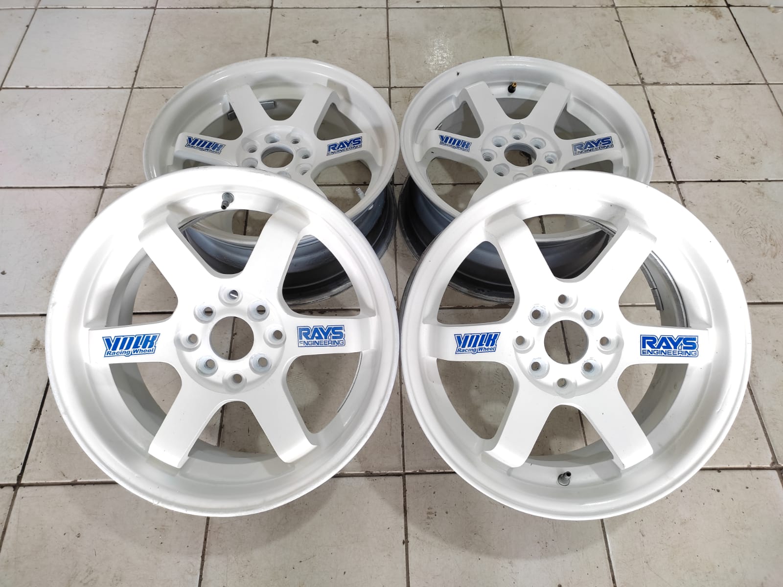 Velg Te37 Ring 16. Jual Pelek-Velg Bekas Model TE37 Ring 16 Pcd 4x100-4x114,3