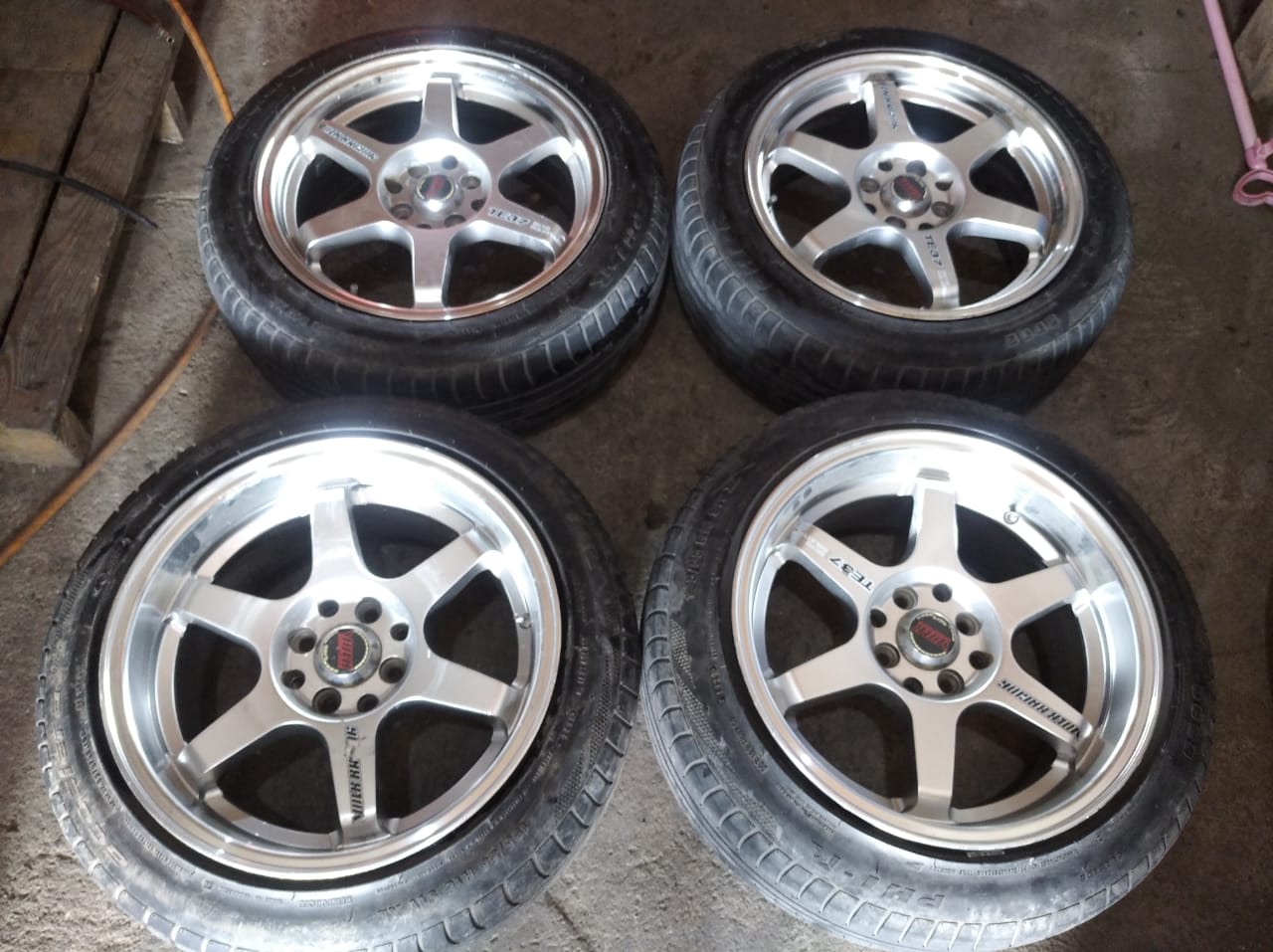 Velg Te37 Ring 16. Jual VELG TE37 RING 16 LEBAR 7