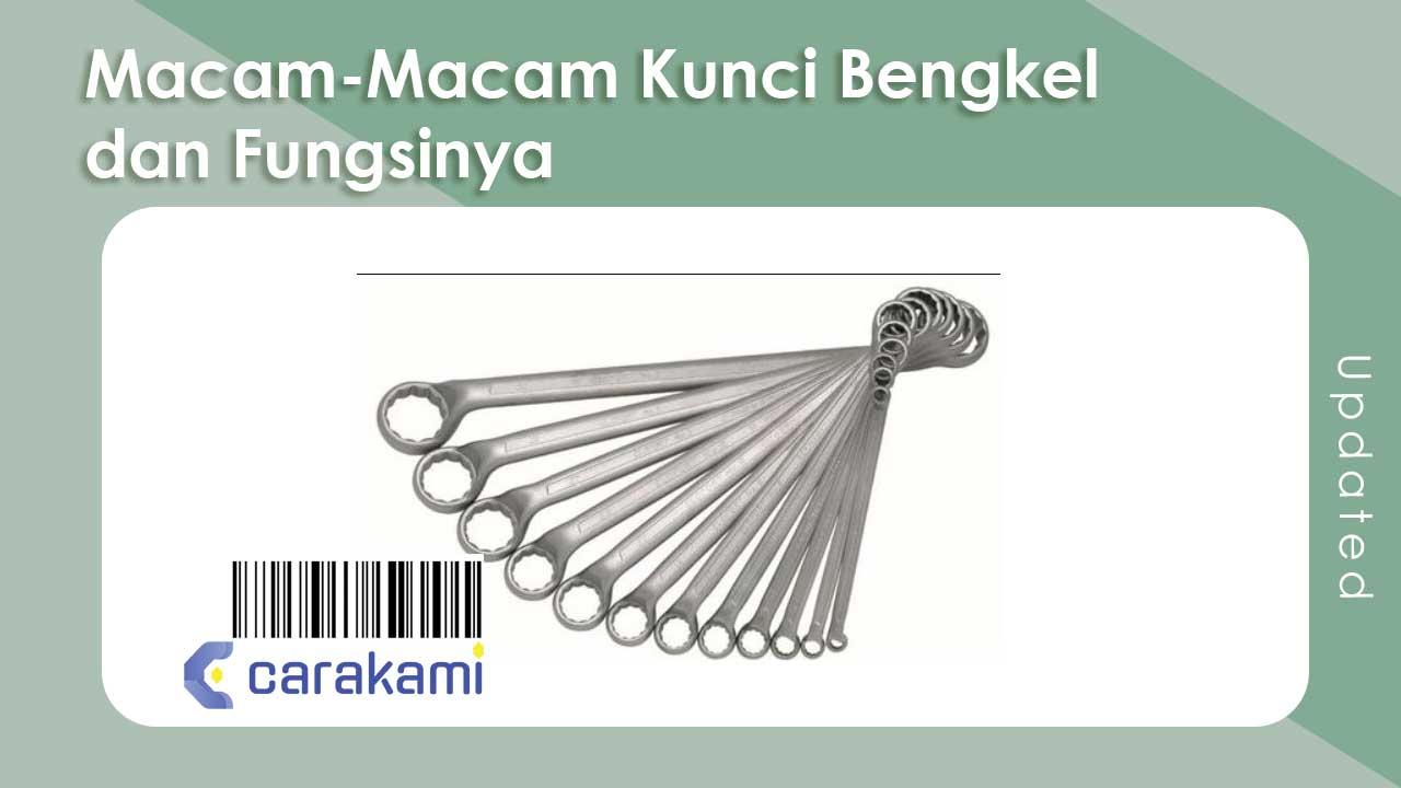 Gambar Kunci Ring Pas. Macam-Macam Kunci Bengkel dan Fungsinya + Gambarnya (Pas, Ring dll)