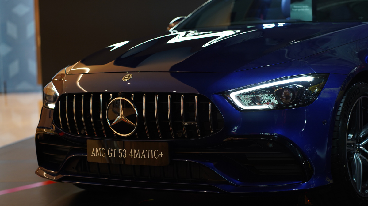 Mercedes Amg Gt 53. Mercedes-AMG GT 53 4MATIC+ Four Door Coupé review: raja sedan eksotis terbaru Mercedes-Benz