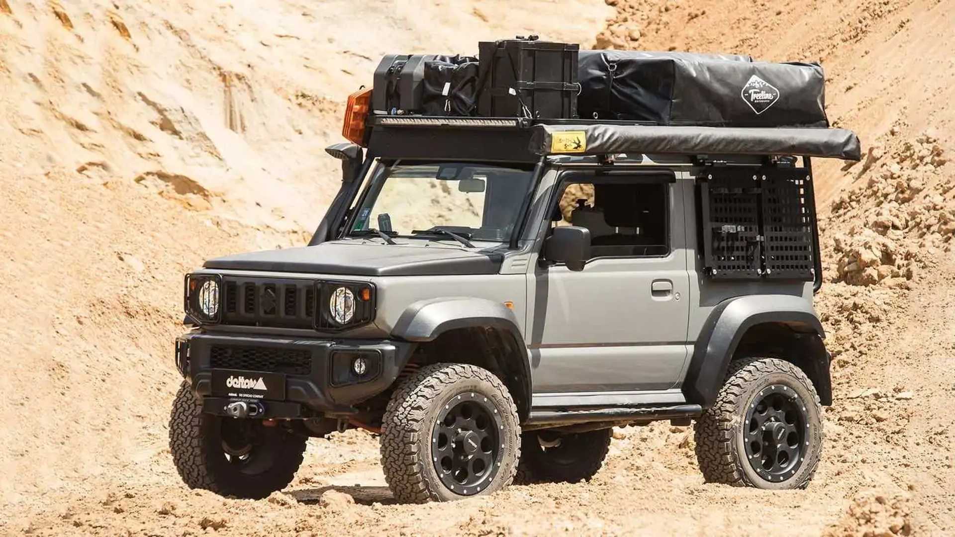 Suzuki Jimny Modifikasi Offroad. Suzuki Jimny Siap Lahap Medan Off-road Berat dengan Portal Axle