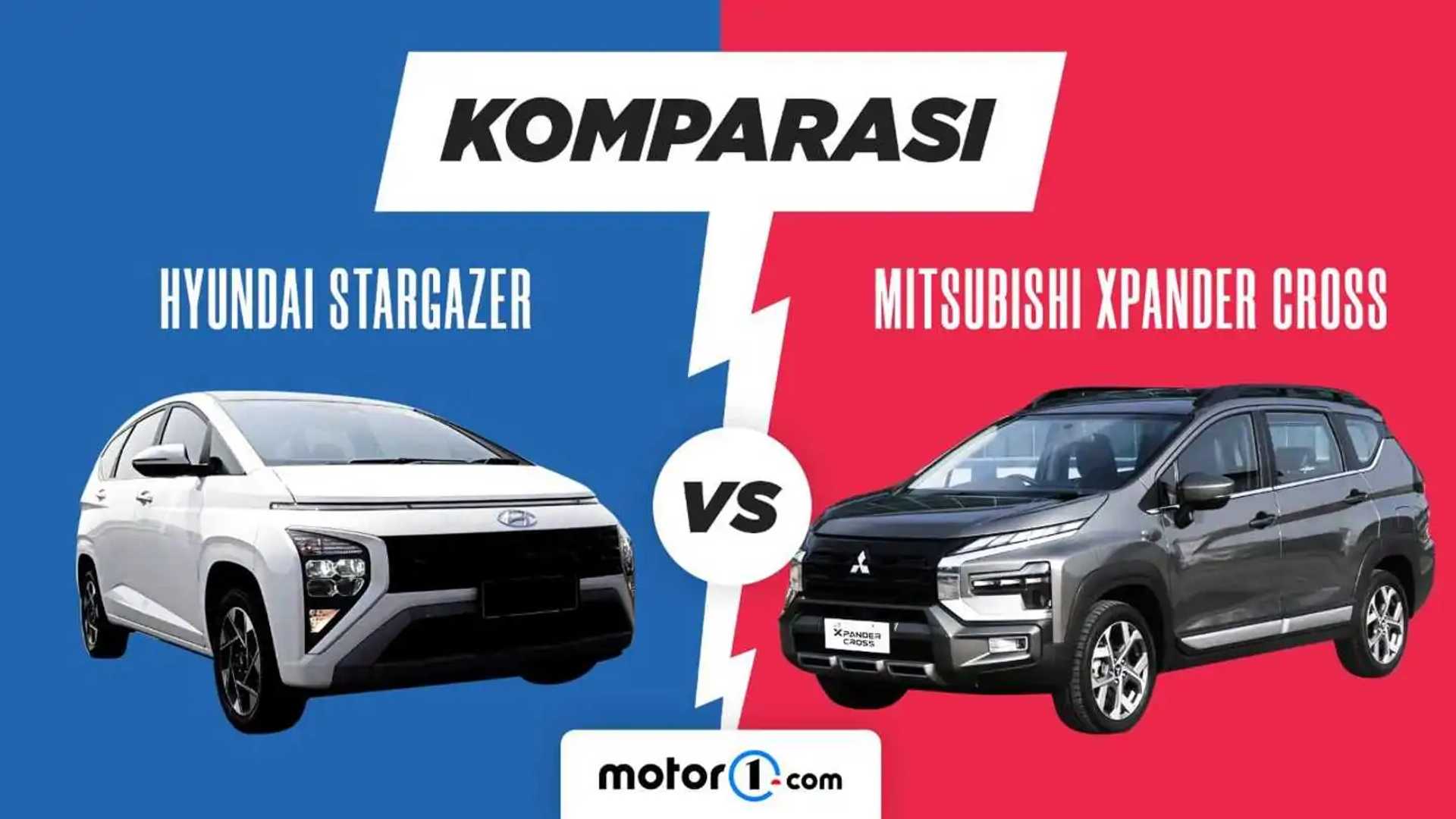 Xpander Vs Xpander Cross. Komparasi Mitsubishi Xpander Cross dan Hyundai Stargazer