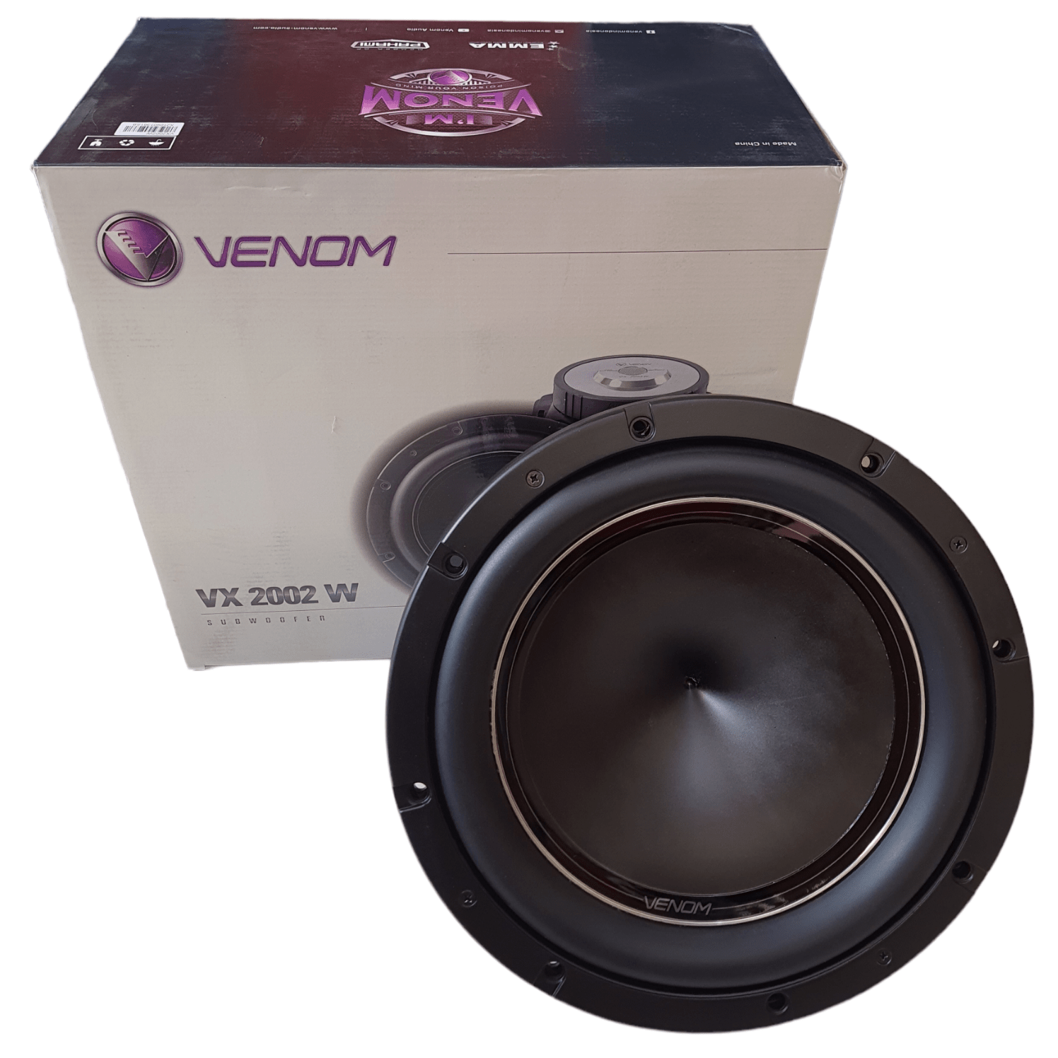 Subwoofer Venom 12 Inch. Subwover Venom VX 2002 Subwoofer 12 Inch