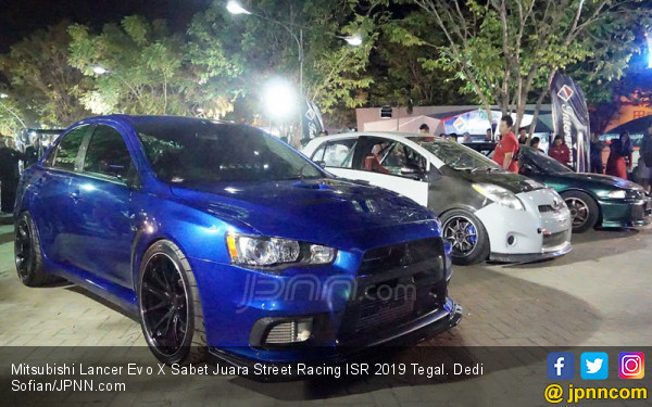 Lancer Evo 10 Modifikasi. Mitsubishi Lancer Evo X Sabet Juara Street Racing ISR 2019 Tegal