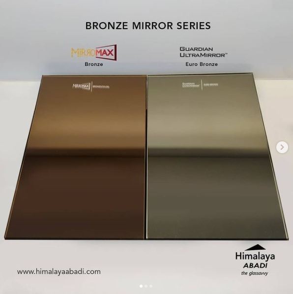 Bronze Itu Warna Apa. Pilihan Warna Kaca Cermin Brown Mirror