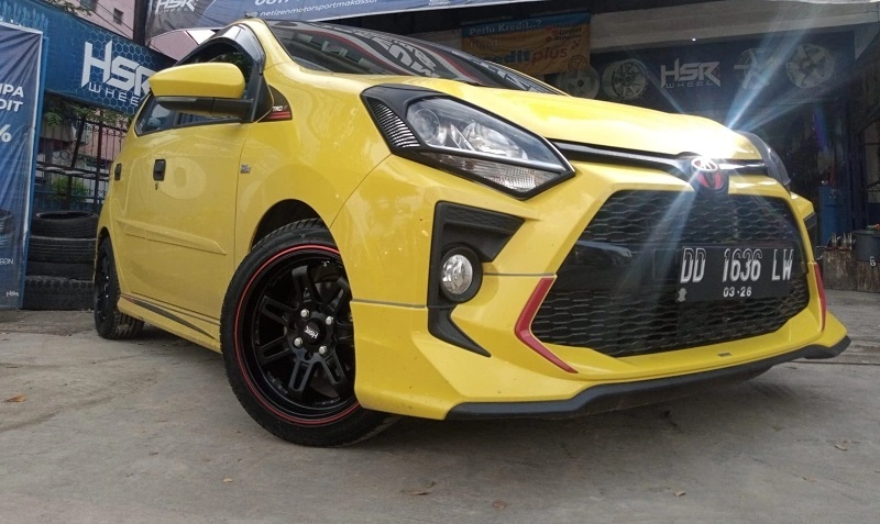 Modifikasi Mobil Agya Kuning. Modifikasi Mobil Agya Warna Kuning Terbaru