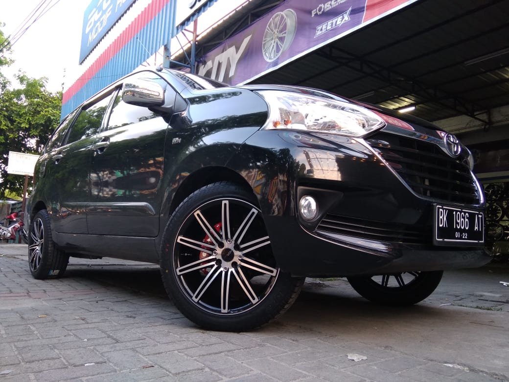 Avanza Modif Velg Ring 17. Modifikasi Avanza Pakai Ring 17 HSR