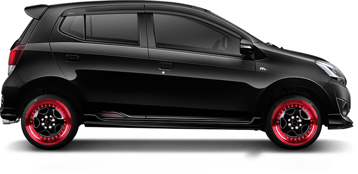 Modifikasi Mobil Ayla 2019. Modifikasi Mobil Daihatsu Ayla 2019 Warna Hitam