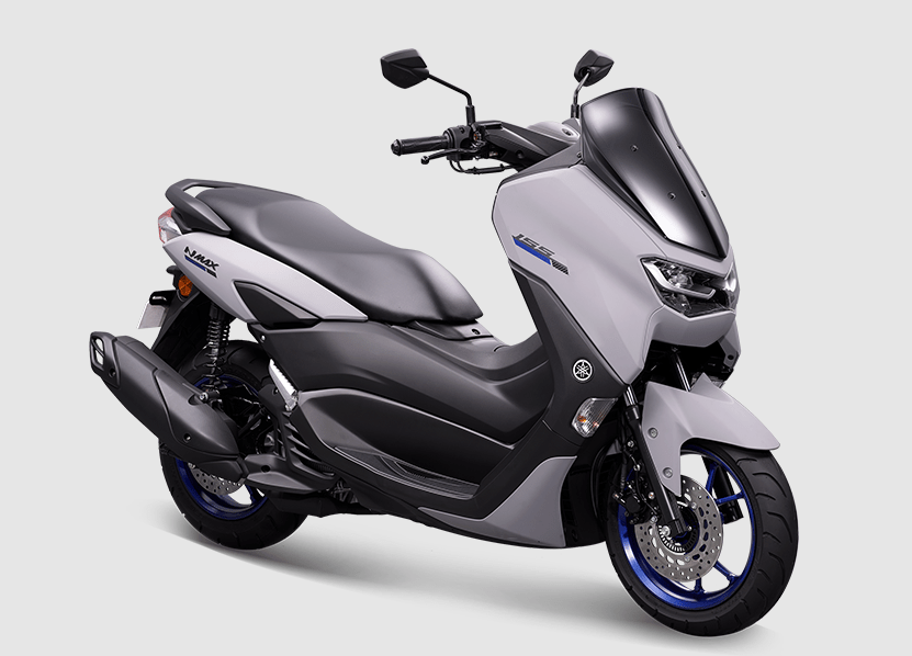 Velg Abu Abu Monyet. Kerennya New Nmax 2022 Warna Abu-Abu Velg Biru di Malaysia