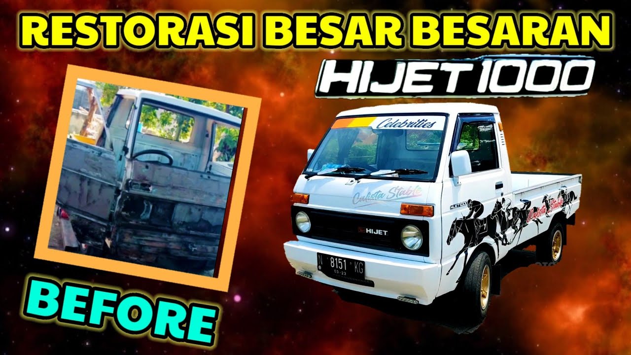 Daihatsu Hijet 1000 Modif 2009. Daihatsu Hijet 1000 Pick Up Modifikasi