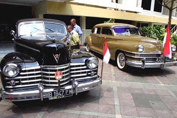 Mobil Antik Jaman Dulu. Deretan Mobil Antik Bung Karno, dari Mobil AS hingga Rusia