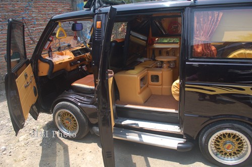 Modifikasi Mobil Warna Coklat. MODIFIKASI MOBIL : Hijet Kelas Jetset!