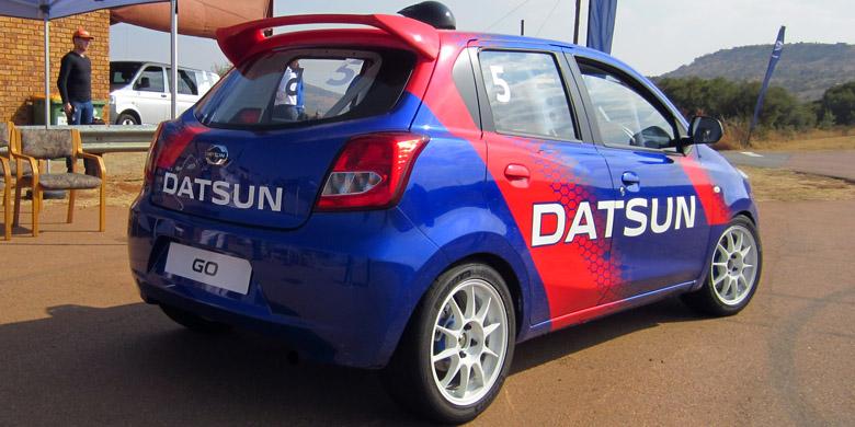 Datsun Go Modifikasi Rally. MOBIL DATSUN : Begini Penampilan Sangar Datsun Go di Trek Reli