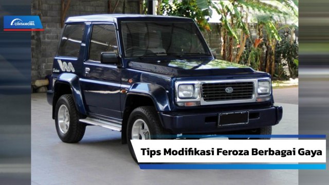 Modifikasi Bemper Mobil Feroza. Inspirasi Modifikasi Mobil Feroza, Bisa Elegan atau Offroad