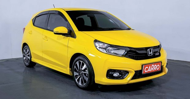 Brio Rs Kuning 2020. 2020 Honda Brio RS Kuning - Jual mobil bekas di DKI Jakarta