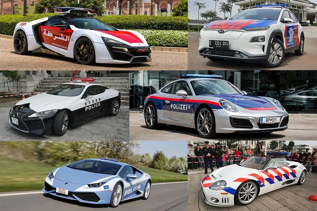 Mobil Polisi Indonesia Lamborghini. 11 Supercar Keren yang Digunakan Polisi Dunia, Indonesia Pakai Apa?