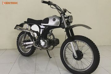 Honda S90 Modif Trail. Saudara Honda S90 Jadi Garang Setalah Ganti Tampilan Vintage Scrambler