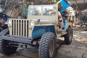 Modif Katana Jadi Jeep. Video: Sedap Mantap! Replika Jeep Willys Mini Ini Ternyata Daihatsu Zebra, Dari Kuda Jadi Badak