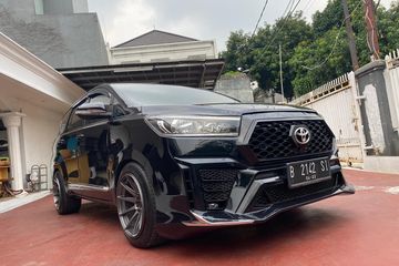 Innova Pakai Velg Alphard. Innova Reborn Muka Mirip Hilux Revo, Ada Rasa Alphard Juga, Pelek Bikin Agresif