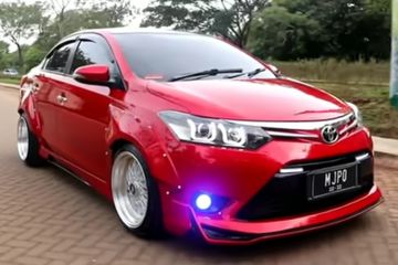 Vios Gen 2 Modifikasi. Modifikasi Toyota Vios Limo Eks Taksi Laris Manis, Baru Aja Selesai Konsep Rocket Bunny