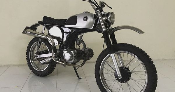 Honda S90 Modif Trail. Saudara Honda S90 Jadi Garang Setalah Ganti Tampilan Vintage Scrambler