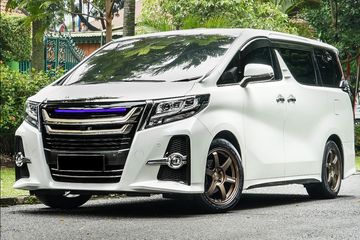 Velg Mobil Palang 6. Lihat Nih, Toyota Alphard Juga Oke Pakai Pelek Palang 6