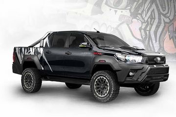 Hilux Pick Up Modifikasi. Garangnya, Toyota Hilux Hasil Modifikasi Pickup Design Serba Agresif