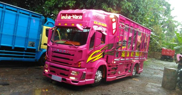 Modifikasi Truk Isuzu Giga. Keren Nih, Truk Isuzu Giga Berubah Jadi Scania dan Cangkok Part HR-V