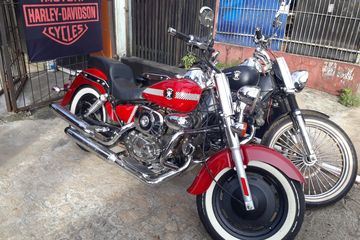 Jual Kaisar Ruby Modifikasi. Motor Mirip Harley-Davidson Ini Harganya Mulai Rp 20 Jutaan!