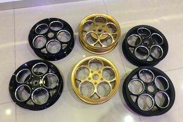 Velg Racing Ring 12 Carry. Vespa Sprint dan Primavera Dijamin Keren, VND Suguhkan Pelek Kekinian