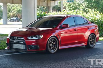 Mitsubishi Lancer Evo Modifikasi. Mitsubishi Evo X Bertenaga Bengis, Efek Ganti Turbo Tembus 1.000 DK