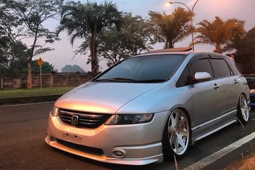 Honda Odyssey 2004 Modifikasi. Honda Odyssey Tampil Elegan, Bisa Ceper Pakai Coilover Custom