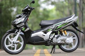 Yamaha Nouvo Z Modification. Modifikasi Yamaha Nouvo Z Konsep OEM Plus, Rapi Sangat Hasilnya