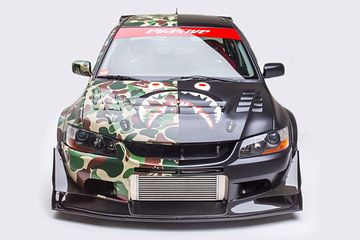 Mitsubishi Lancer Evo Modifikasi. Saat Mitsubishi Lancer Evolution Berdandan Pakai 2 Corak, Sangar Sob!