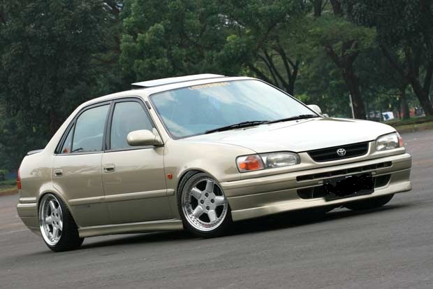 All New Corolla 1996 Modifikasi. Kelebihan dan Kekurangan Sedan Corolla All New 1.6 AE111