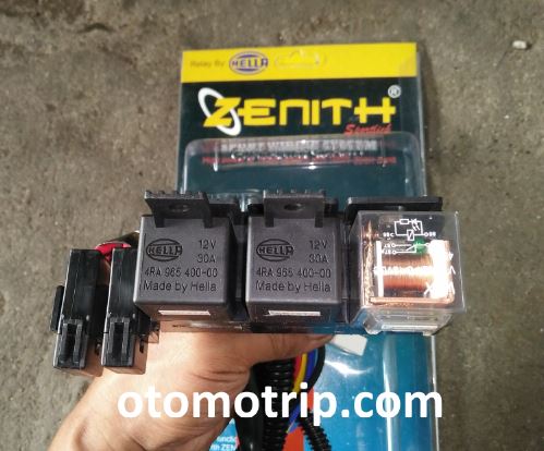 Skema Relay Lampu Mobil. Fungsi Relay Tambahan Pada Lampu Mobil – OtomoTrip