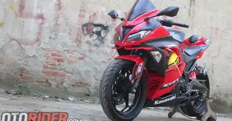 Ninja 250 Fi Merah Modifikasi. Modifikasi Kawasaki Ninja 250 Fi, Makin Unik Pakai Winglet