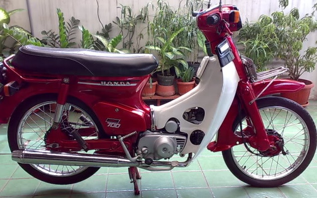 Honda Super Cup 1982 Modif. Mengenal Motor Honda Super Cub C700