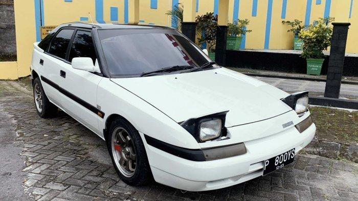 Mobil Lampu Pop Up. Mazda Astina 1992, Mobil 