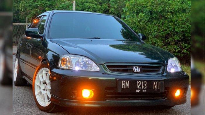 Honda Civic Ferio Modifikasi. Andre Berburu Onderdil Ke Luar Negri Untuk Modifikasi Honda Civic Ferio