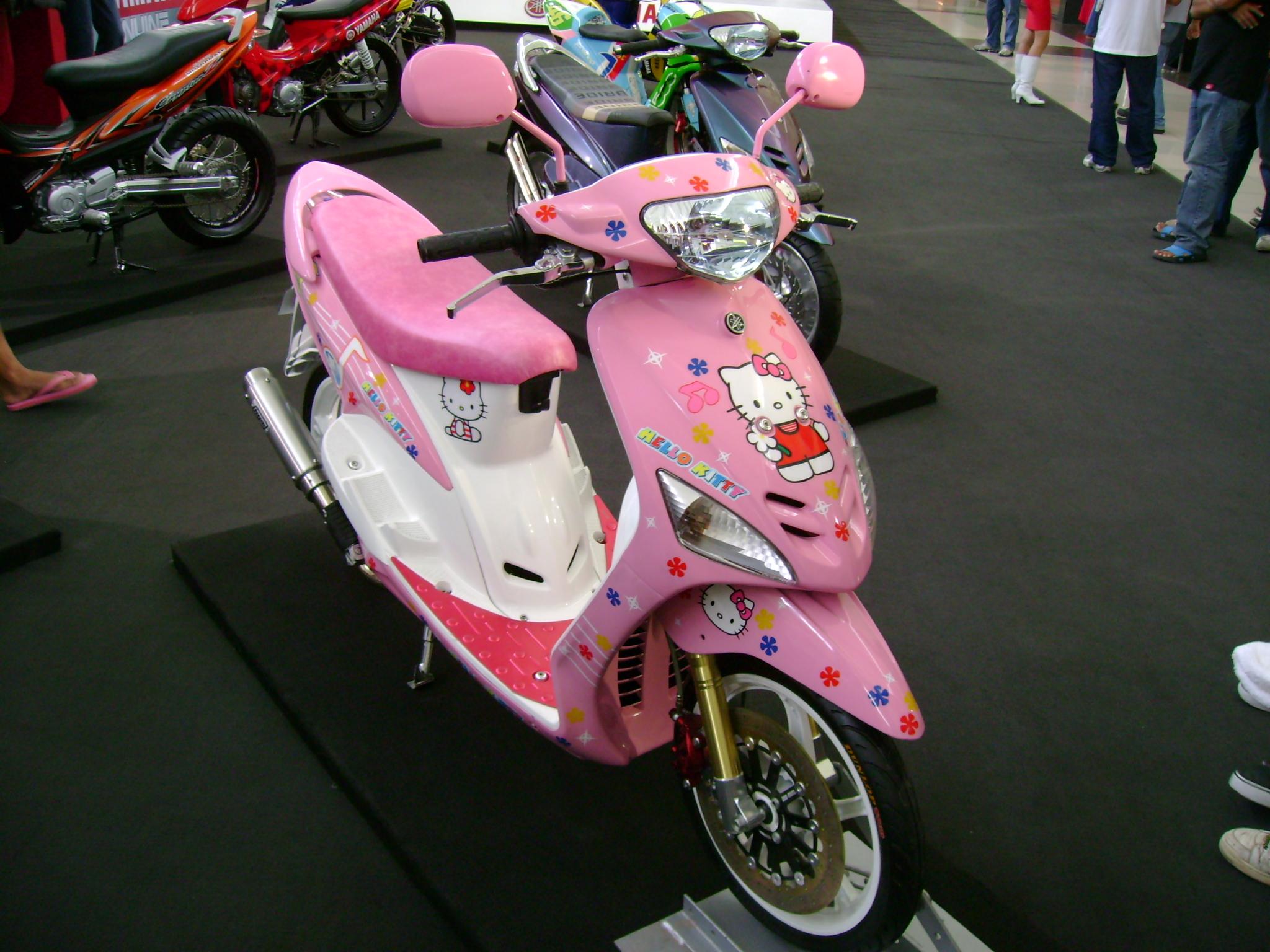 Modifikasi Mio Soul Warna Pink. 70 Gambar Modifikasi Motor Mio Warna Pink Terbaik