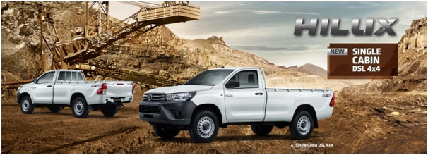 Ukuran Bak Hilux Single Cabin. Perbedaan 3 Varian Toyota Hilux Single Cab