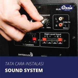 Cara Memasang Amplifier Ke Speaker. Cara Instalasi Sound System