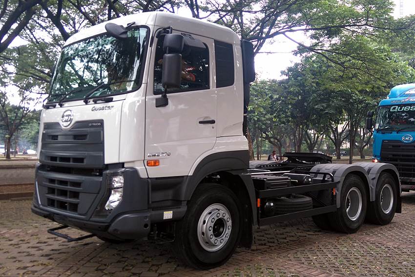 Modifikasi Truk Ud Quester. Tes UD Truck Quester GWE 370 Tractor : Sensasi Nyetir Truk Heavy Duty