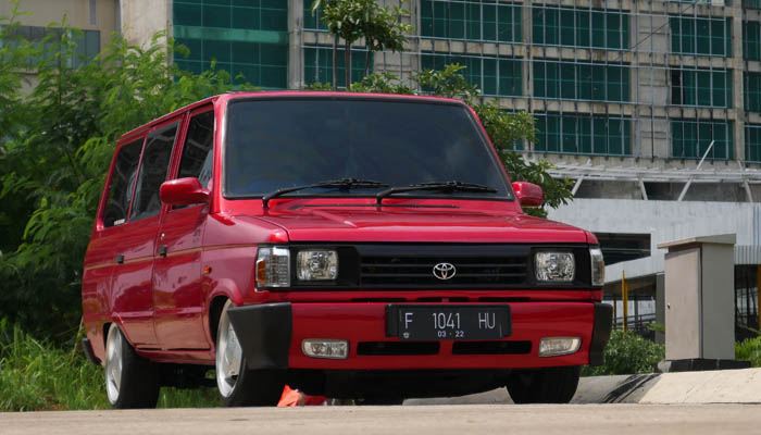 Modifikasi Spion Kijang Super. Modifikasi Toyota Kijang Super 5 Pintu 1993 yang Jumawa!