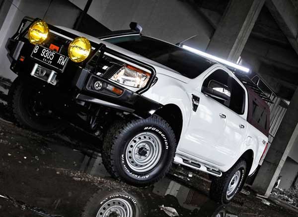 Ford Ranger 2012 Modifikasi. MotorMobile.Net